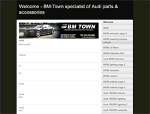 Tablet Screenshot of bm-town.com